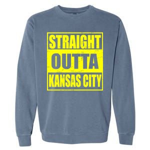 Straight Outta Kansas City Garment-Dyed Sweatshirt