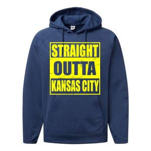 Straight Outta Kansas City Performance Fleece Hoodie