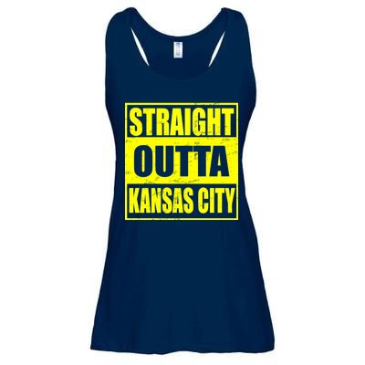 Straight Outta Kansas City Ladies Essential Flowy Tank