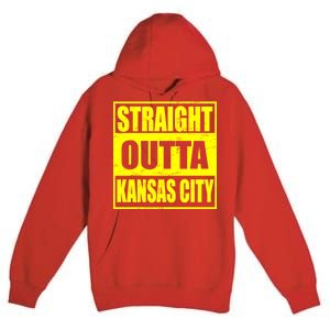 Straight Outta Kansas City Premium Pullover Hoodie