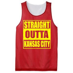 Straight Outta Kansas City Mesh Reversible Basketball Jersey Tank