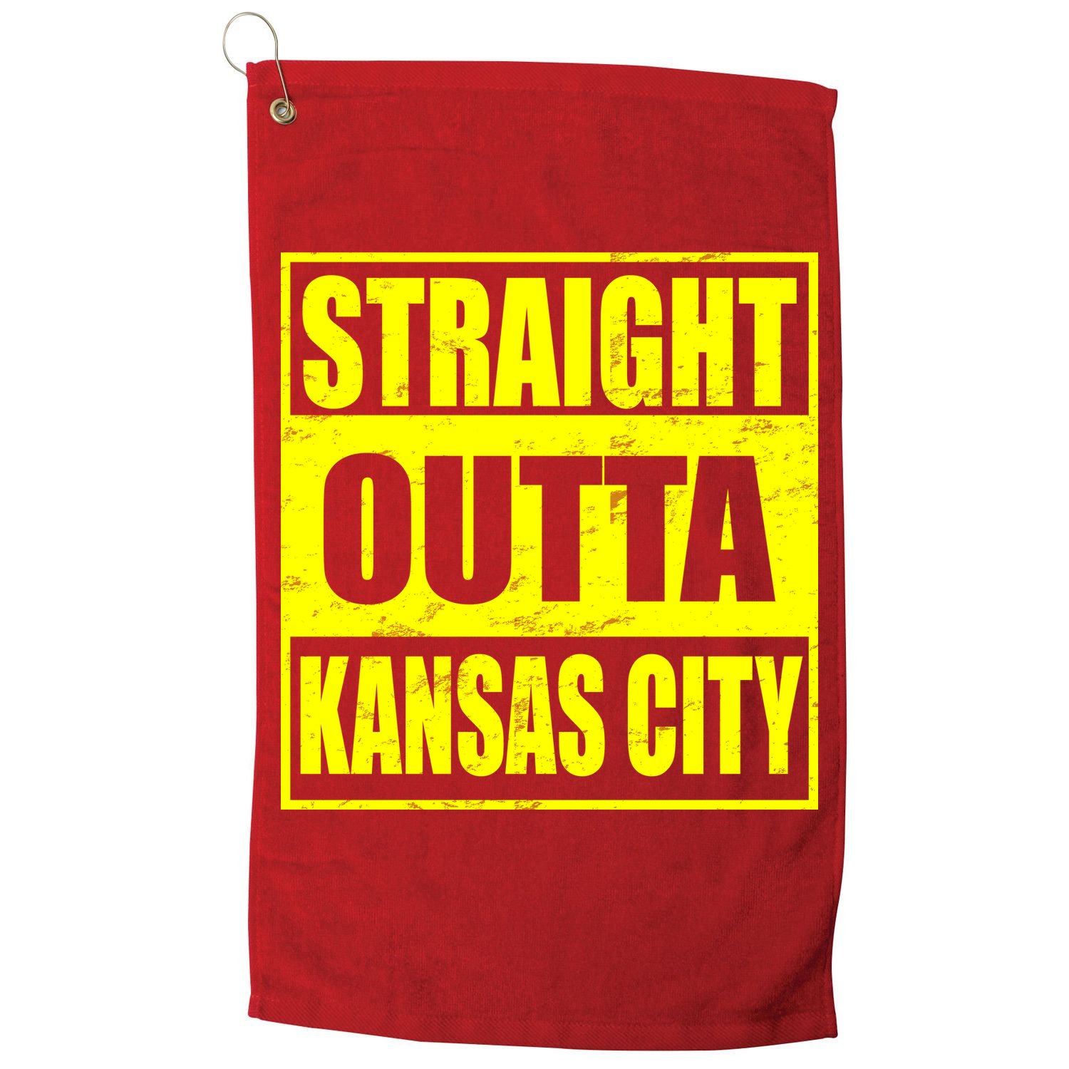 Straight Outta Kansas City Golf Towel