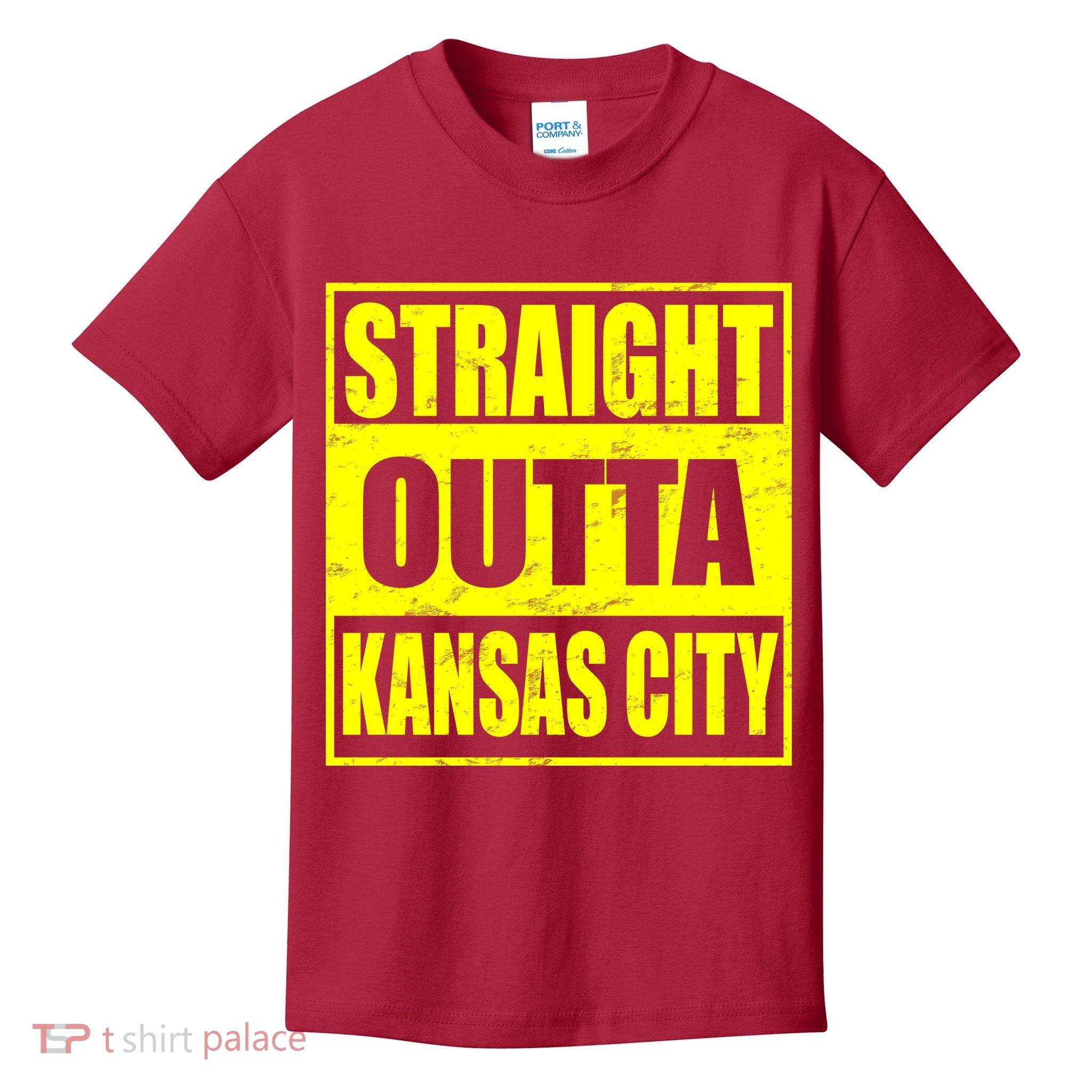 Straight Outta Kansas City Kids T-Shirt