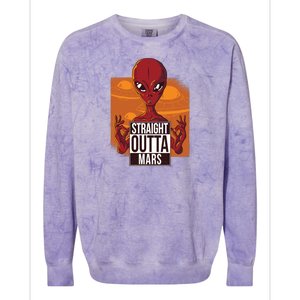 Straight Outta Mars Colorblast Crewneck Sweatshirt