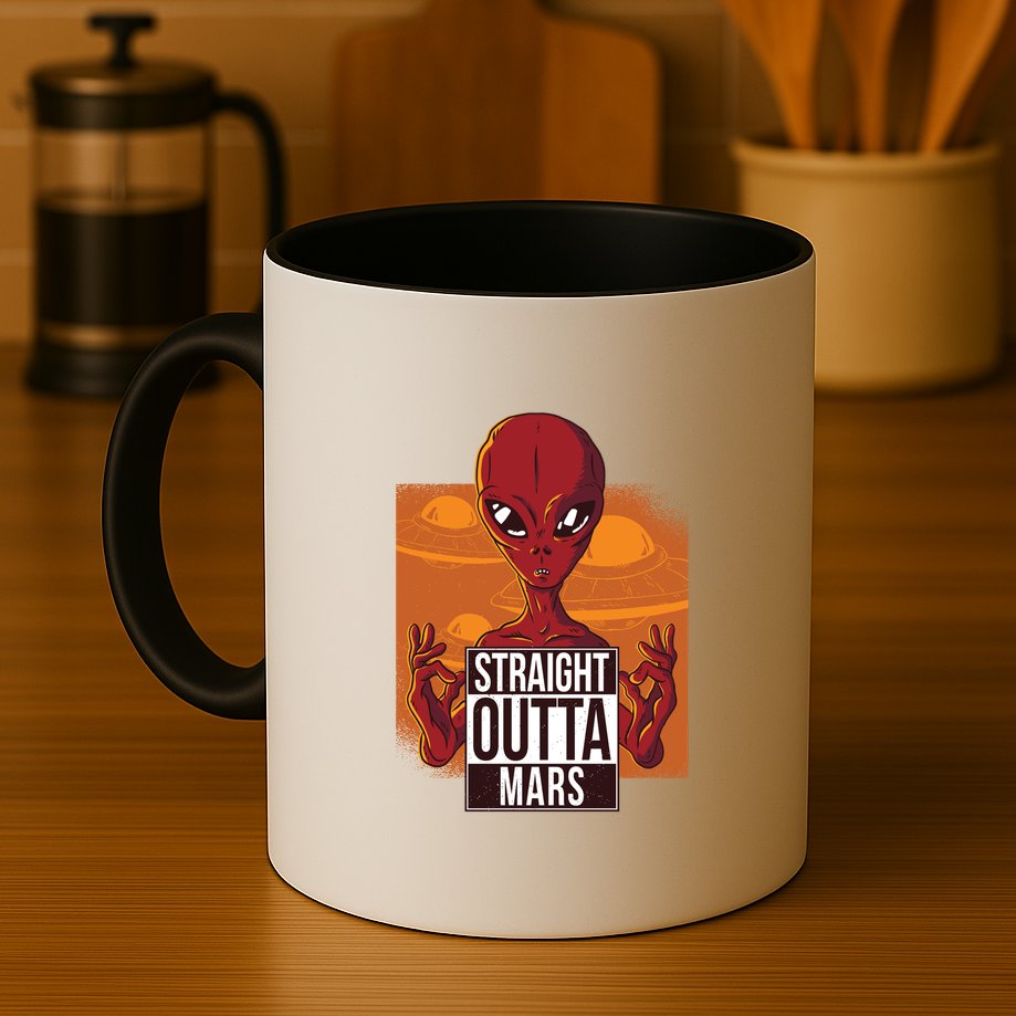 Straight Outta Mars Mug