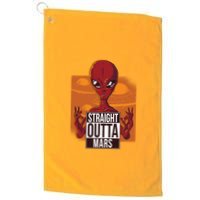 Straight Outta Mars Golf Towel
