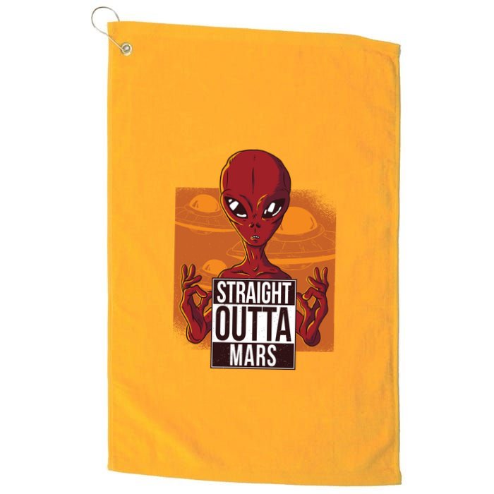 Straight Outta Mars Golf Towel