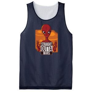 Straight Outta Mars Mesh Reversible Basketball Jersey Tank