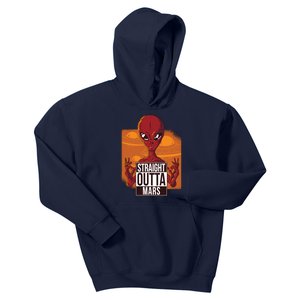 Straight Outta Mars Kids Hoodie