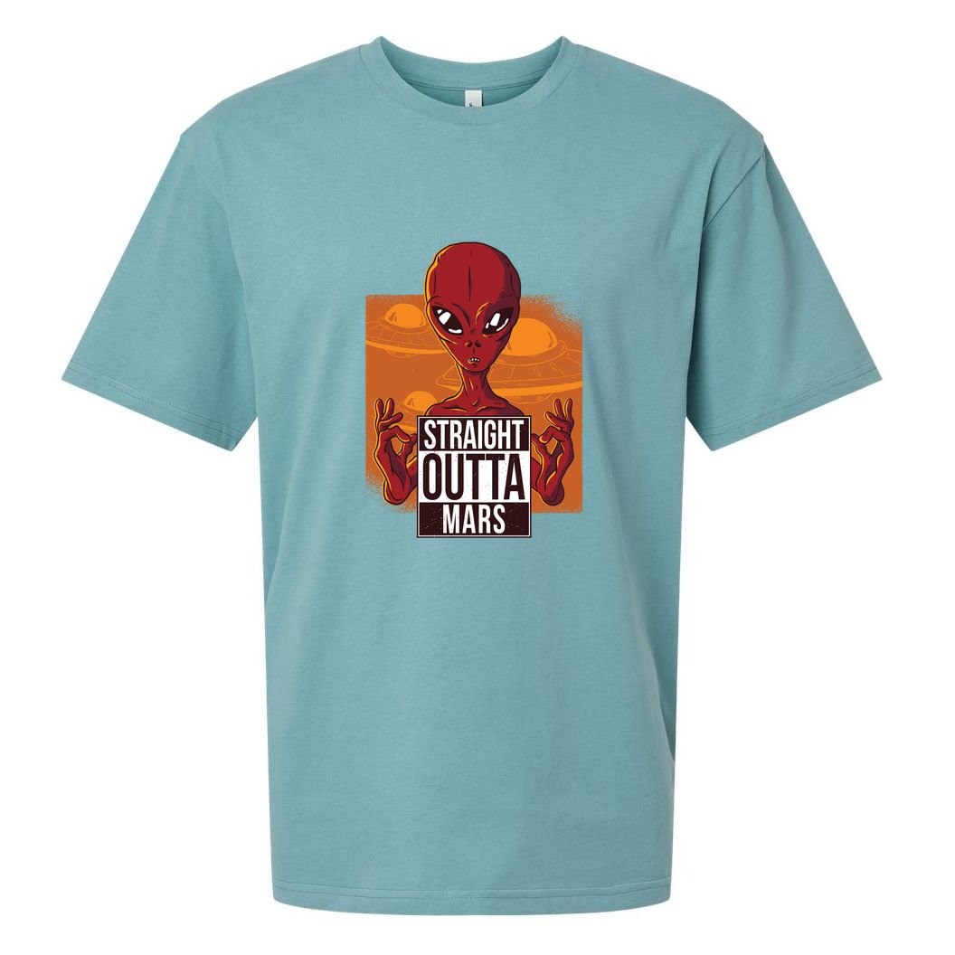 Straight Outta Mars Sueded Cloud Jersey T-Shirt