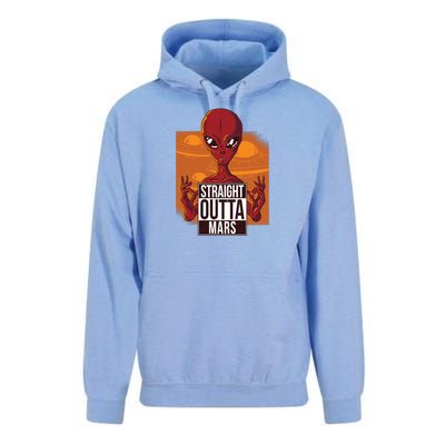 Straight Outta Mars Unisex Surf Hoodie