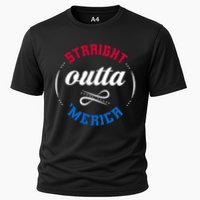 Straight Outta Merica Cooling Performance Crew T-Shirt