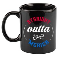 Straight Outta Merica 11oz C Handle Ceramic Mug