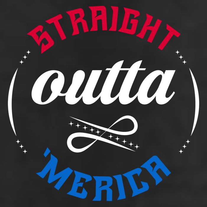 Straight Outta Merica 11oz C Handle Ceramic Mug