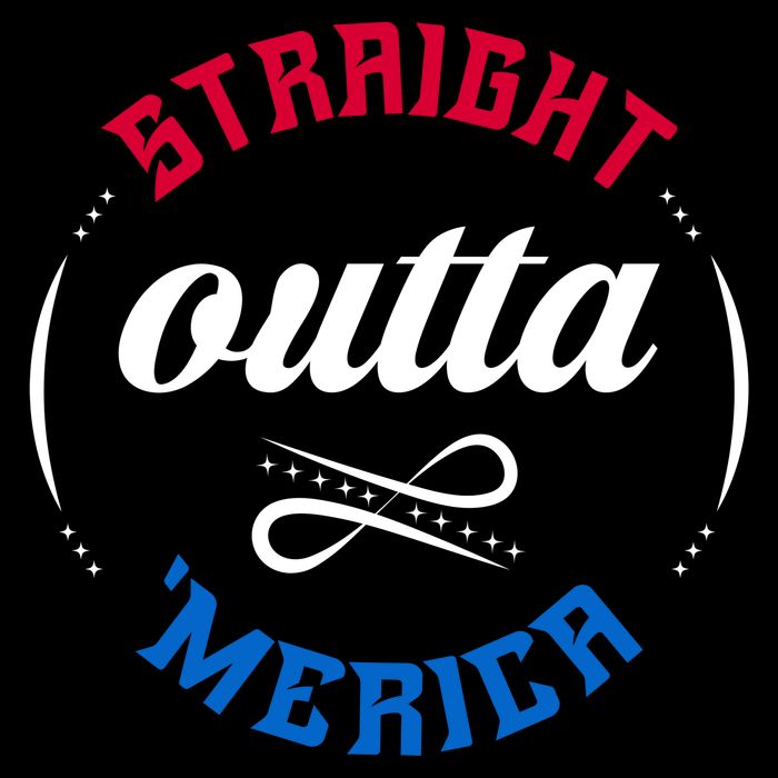 Straight Outta Merica Flatbill Hat