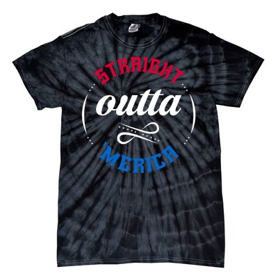 Straight Outta Merica Tie-Dye T-Shirt