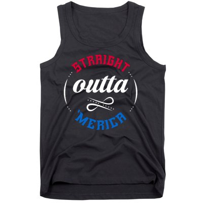 Straight Outta Merica Tank Top