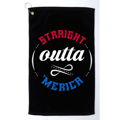 Straight Outta Merica Platinum Collection Golf Towel