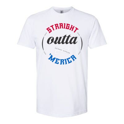 Straight Outta Merica Softstyle CVC T-Shirt