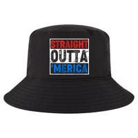 Straight Outta Merica Fourth of July Cool Comfort Performance Bucket Hat