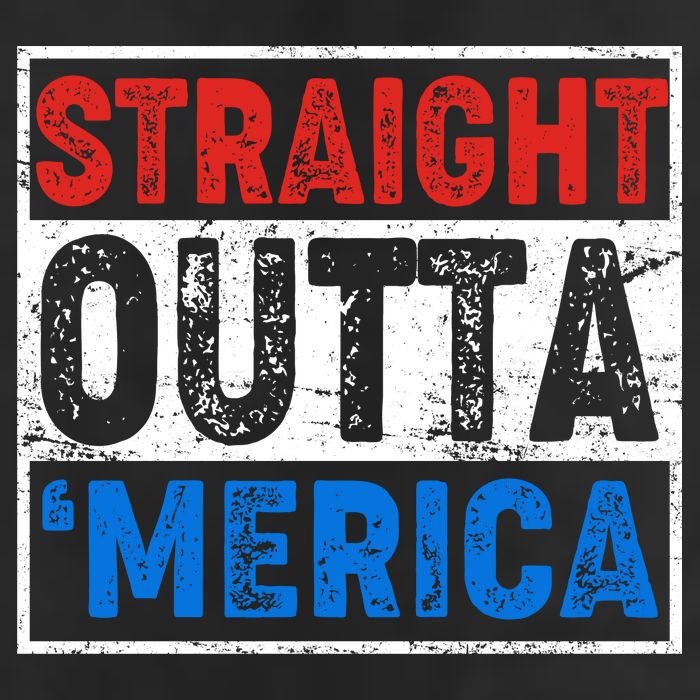 Straight Outta Merica Fourth of July Adult Drive Performance Visor