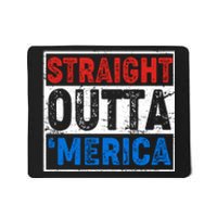 Straight Outta Merica Fourth of July Mousepad