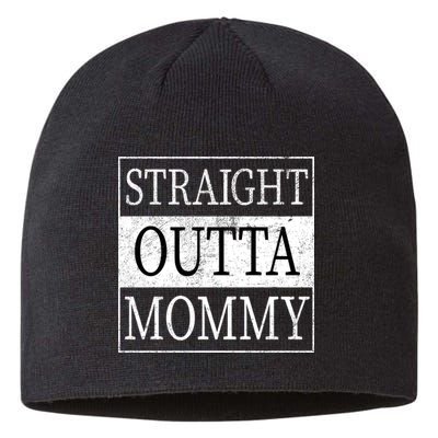 Straight Outta Mommy Sustainable Beanie