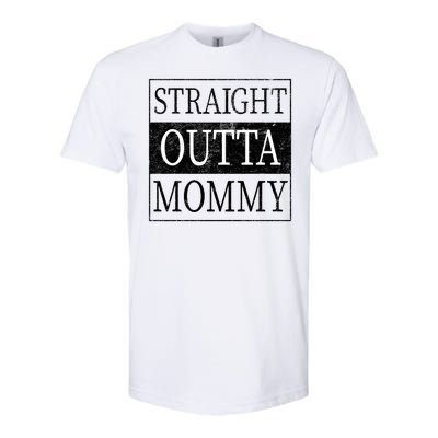 Straight Outta Mommy Softstyle CVC T-Shirt