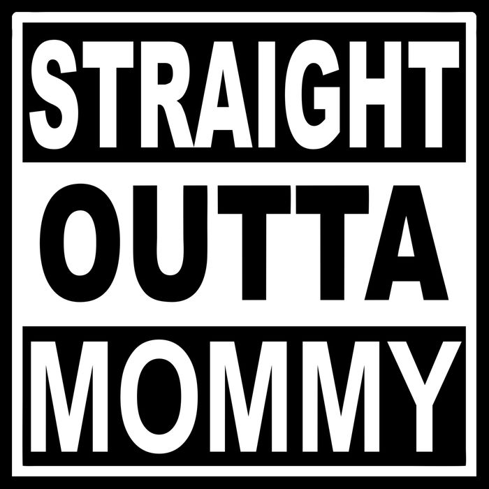 Straight Outta Mommy Funny Bucket Hat