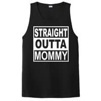 Straight Outta Mommy Funny PosiCharge Competitor Tank