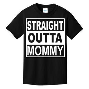 Straight Outta Mommy Funny Kids T-Shirt