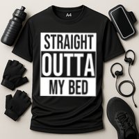 Straight Outta My Bed Cooling Performance Crew T-Shirt