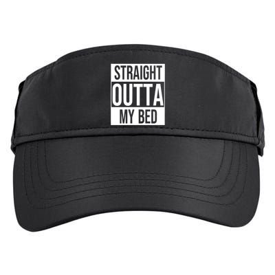 Straight Outta My Bed Adult Drive Performance Visor