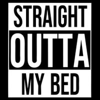 Straight Outta My Bed Womens Tank Top