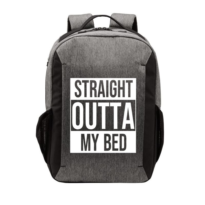 Straight Outta My Bed Vector Backpack