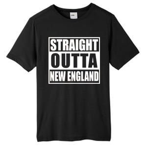 Straight Outta New England Tall Fusion ChromaSoft Performance T-Shirt