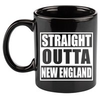 Straight Outta New England 11oz C Handle Ceramic Mug