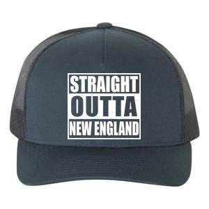 Straight Outta New England Yupoong Adult 5-Panel Trucker Hat