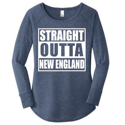 Straight Outta New England Women's Perfect Tri Tunic Long Sleeve Shirt