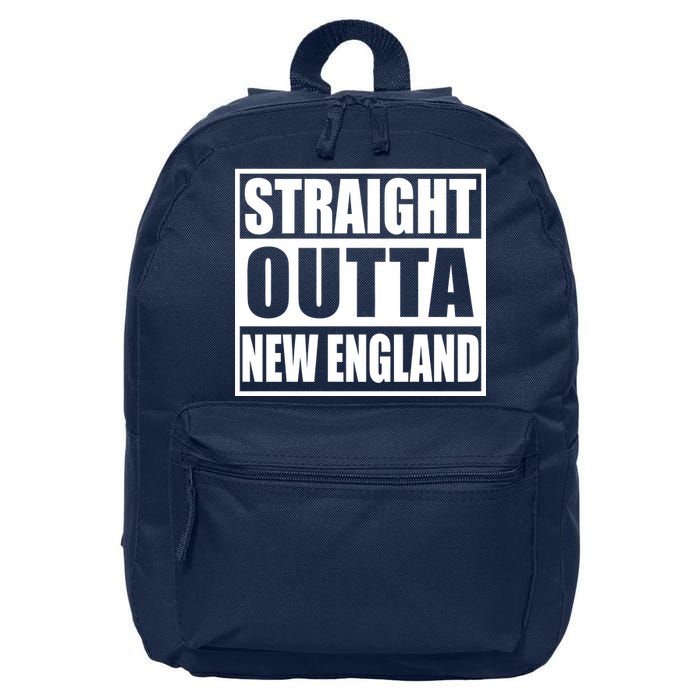 Straight Outta New England 16 in Basic Backpack