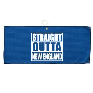 Straight Outta New England Large Microfiber Waffle Golf Towel