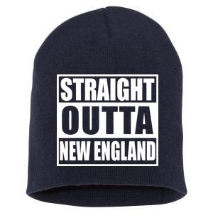 Straight Outta New England Short Acrylic Beanie