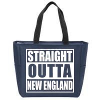 Straight Outta New England Zip Tote Bag