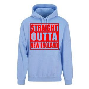 Straight Outta New England Unisex Surf Hoodie