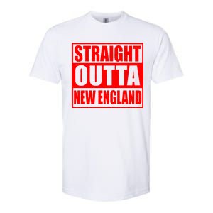 Straight Outta New England Softstyle CVC T-Shirt