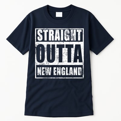 Straight Outta New England Distressed Tall T-Shirt