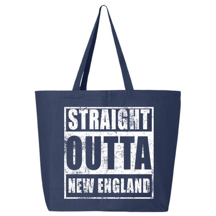 Straight Outta New England Distressed 25L Jumbo Tote