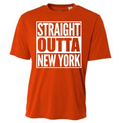 Straight Outta New York Cooling Performance Crew T-Shirt