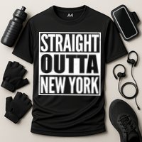 Straight Outta New York Cooling Performance Crew T-Shirt