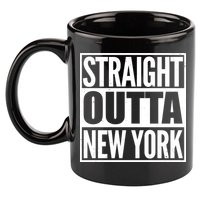 Straight Outta New York 11oz C Handle Ceramic Mug